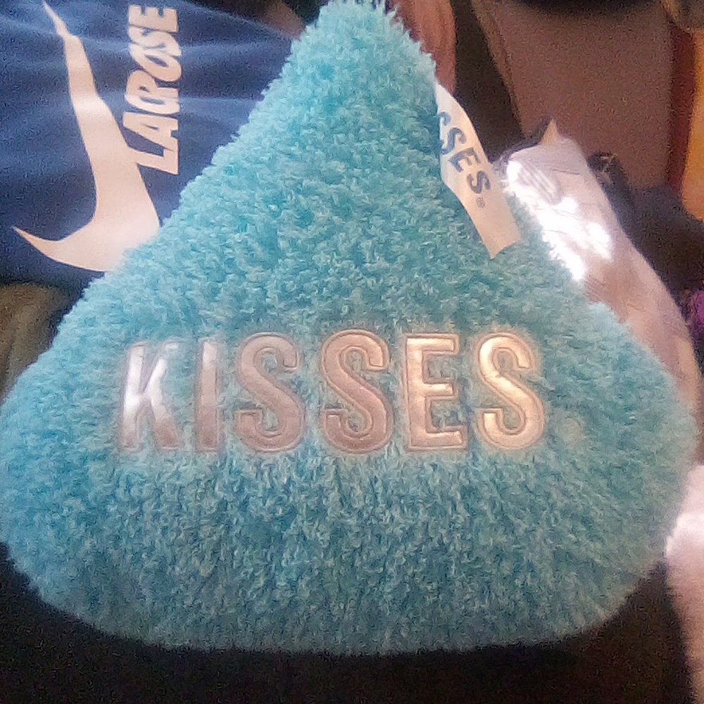 Hershey's Kisses Blue Plush Pillow!!